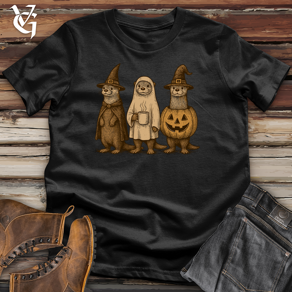 Viking Goods Halloween Otter Squad Softstyle Tee Black / L