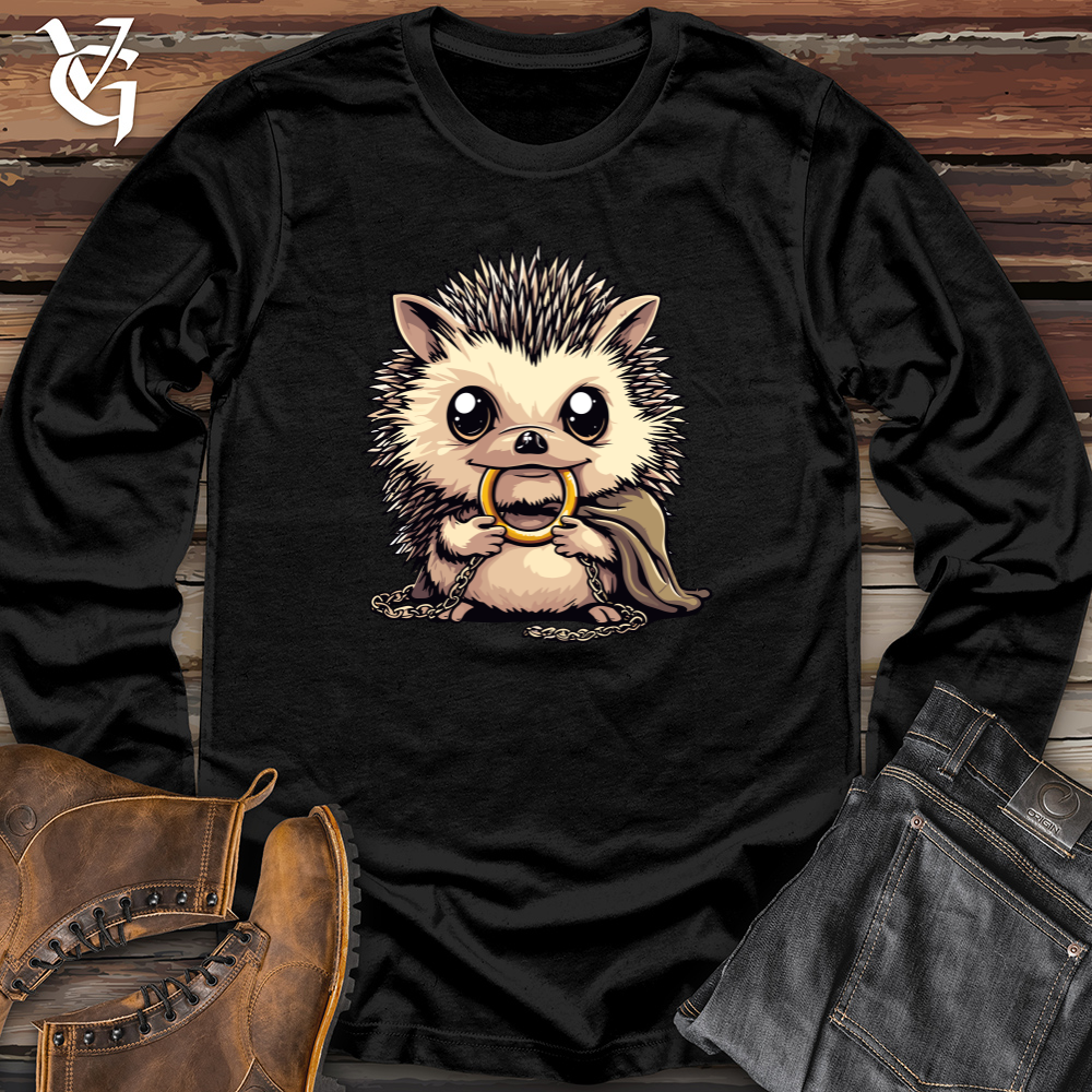 Viking Goods Hedgehog Ring Of Power Long Sleeve Dark Grey / L