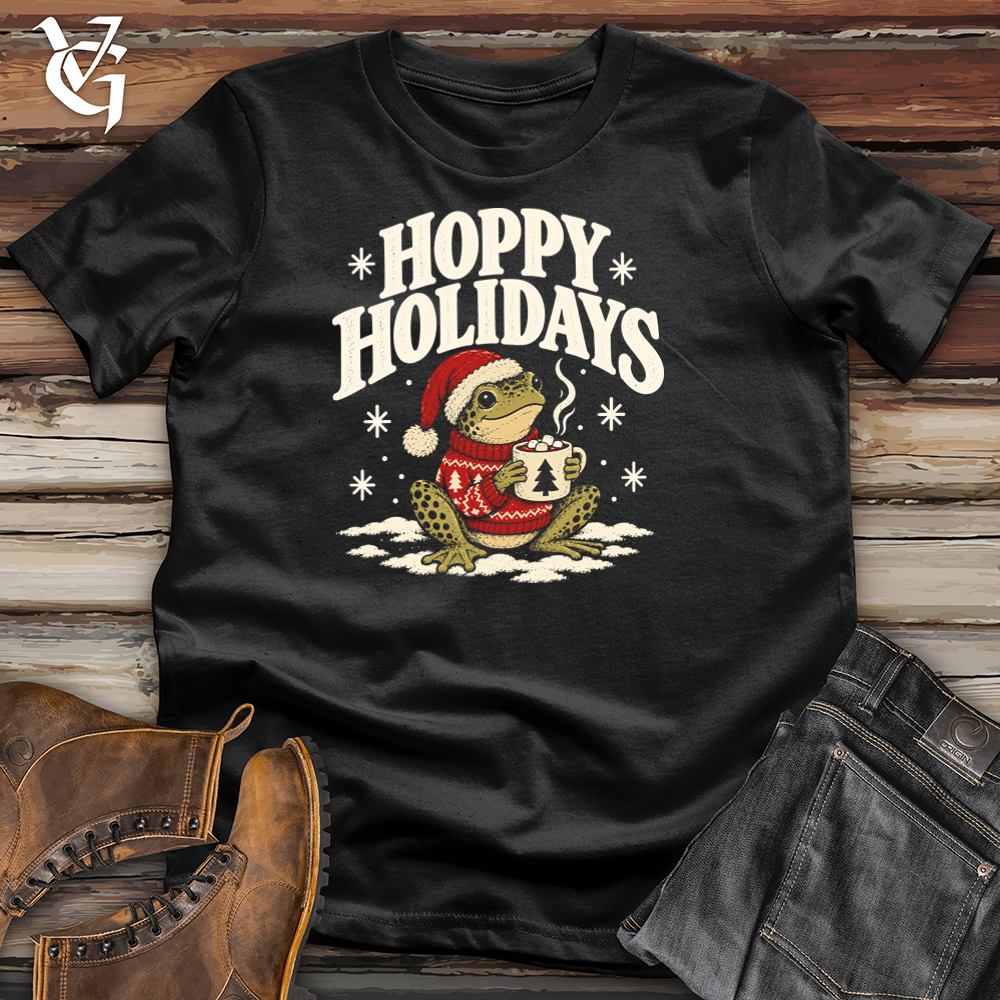 Viking Goods Hoppy Holidays Tee Black / L