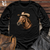 Viking Goods Horse Cowboy Long Sleeve Dark Grey / L