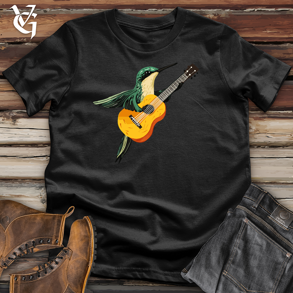 Viking Goods Hummingbird Guitarist Softstyle Tee Black / L