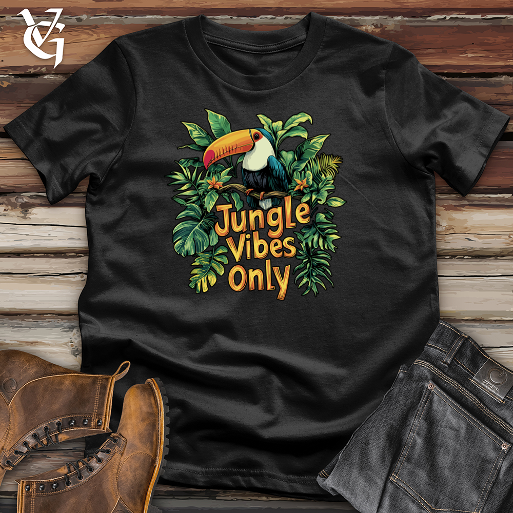 Viking Goods Jungle Vibes Only Softstyle Tee Black / L