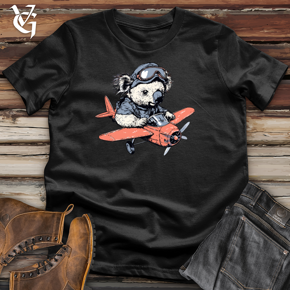 Viking Goods Koala Flight Softstyle Tee Black / L