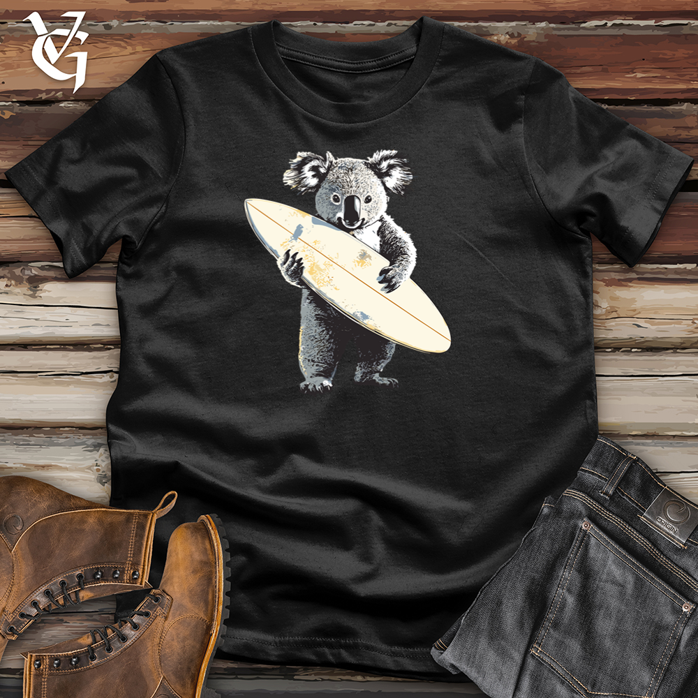 Viking Goods Koala Surf Softstyle Tee Black / L