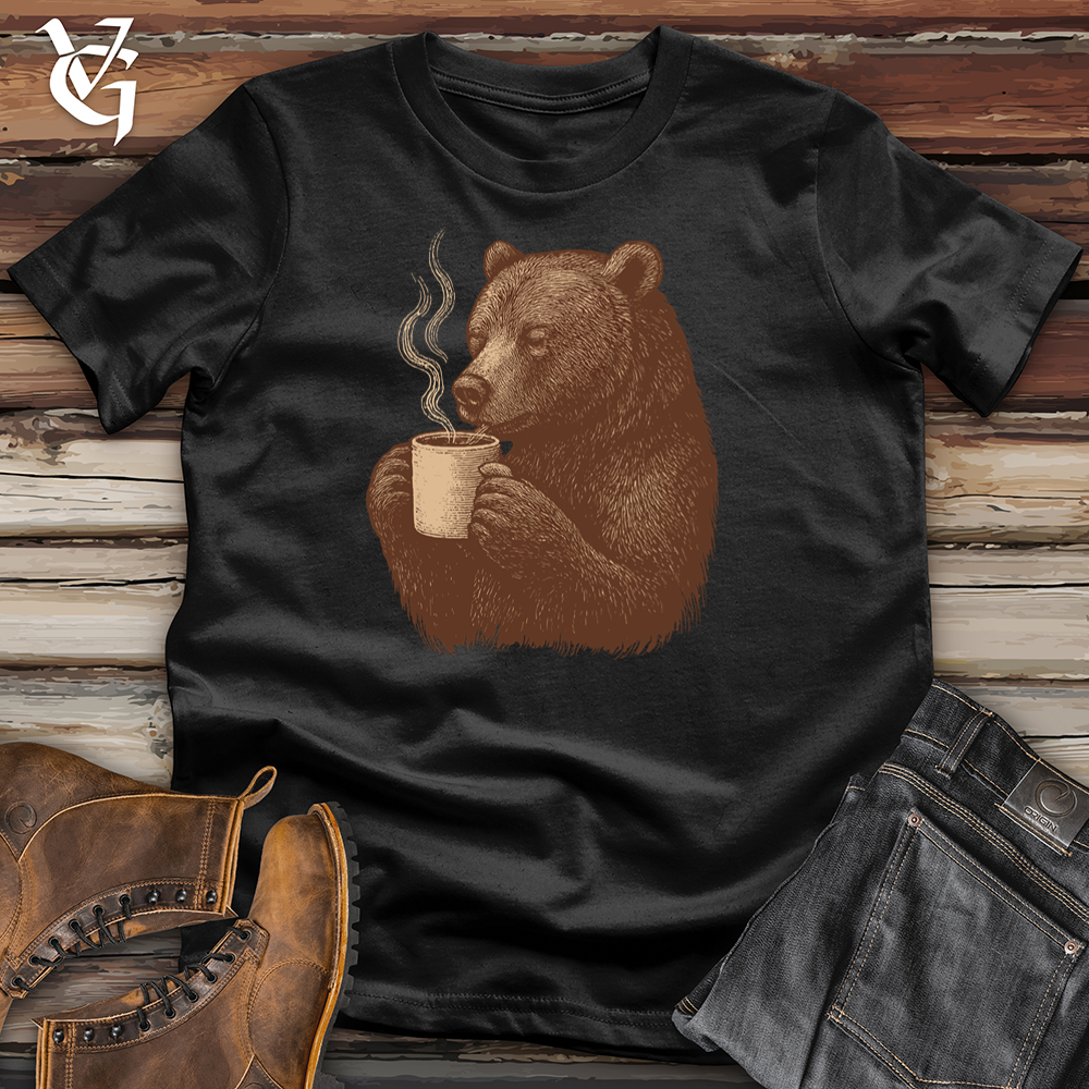 Viking Goods Latte Bear Tee Black / L
