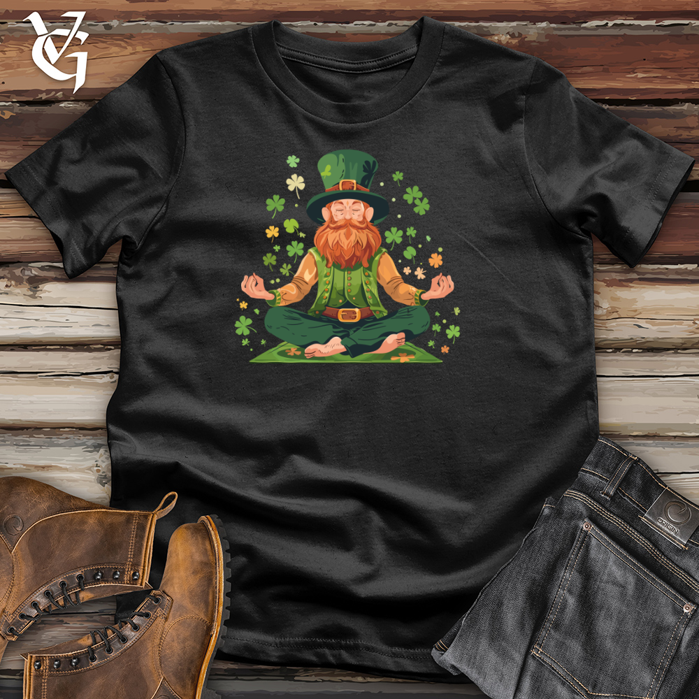 Viking Goods Leprechaun Zen Harmony Cotton Tee Black / L
