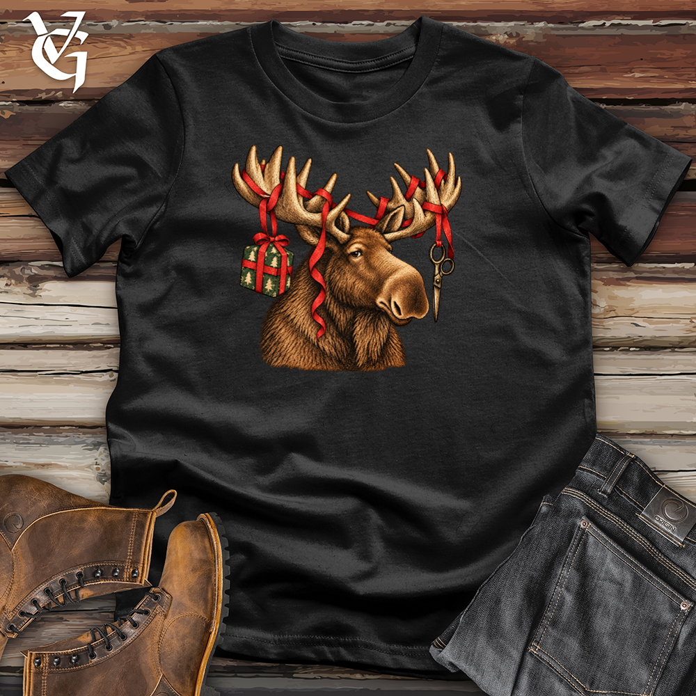Viking Goods Moose Ribbon Tee Black / L