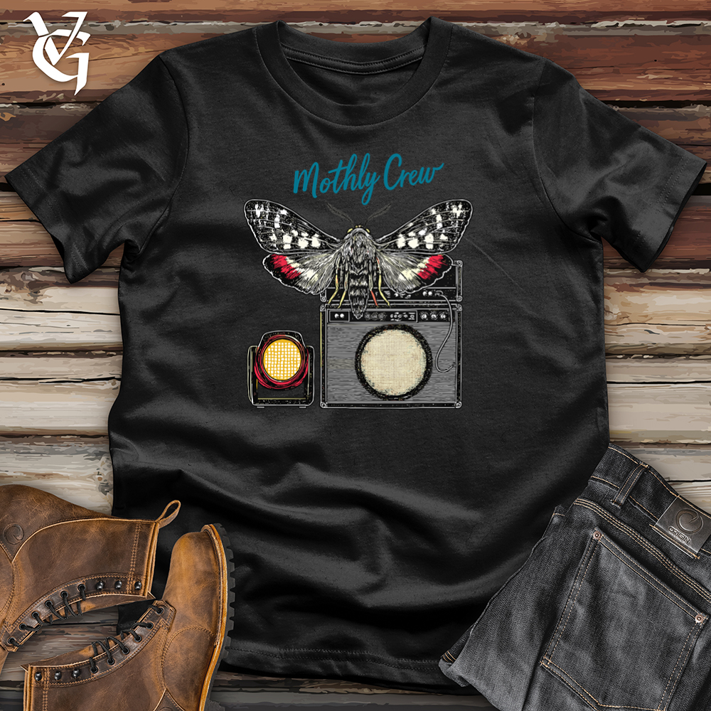 Viking Goods Mothly Crew Softstyle Tee Black / L