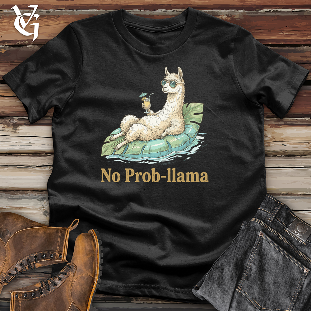 Viking Goods No Prob-Llama Tee Black / L