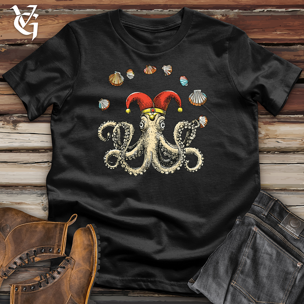 Viking Goods Octopus Jester Softstyle Tee Black / L