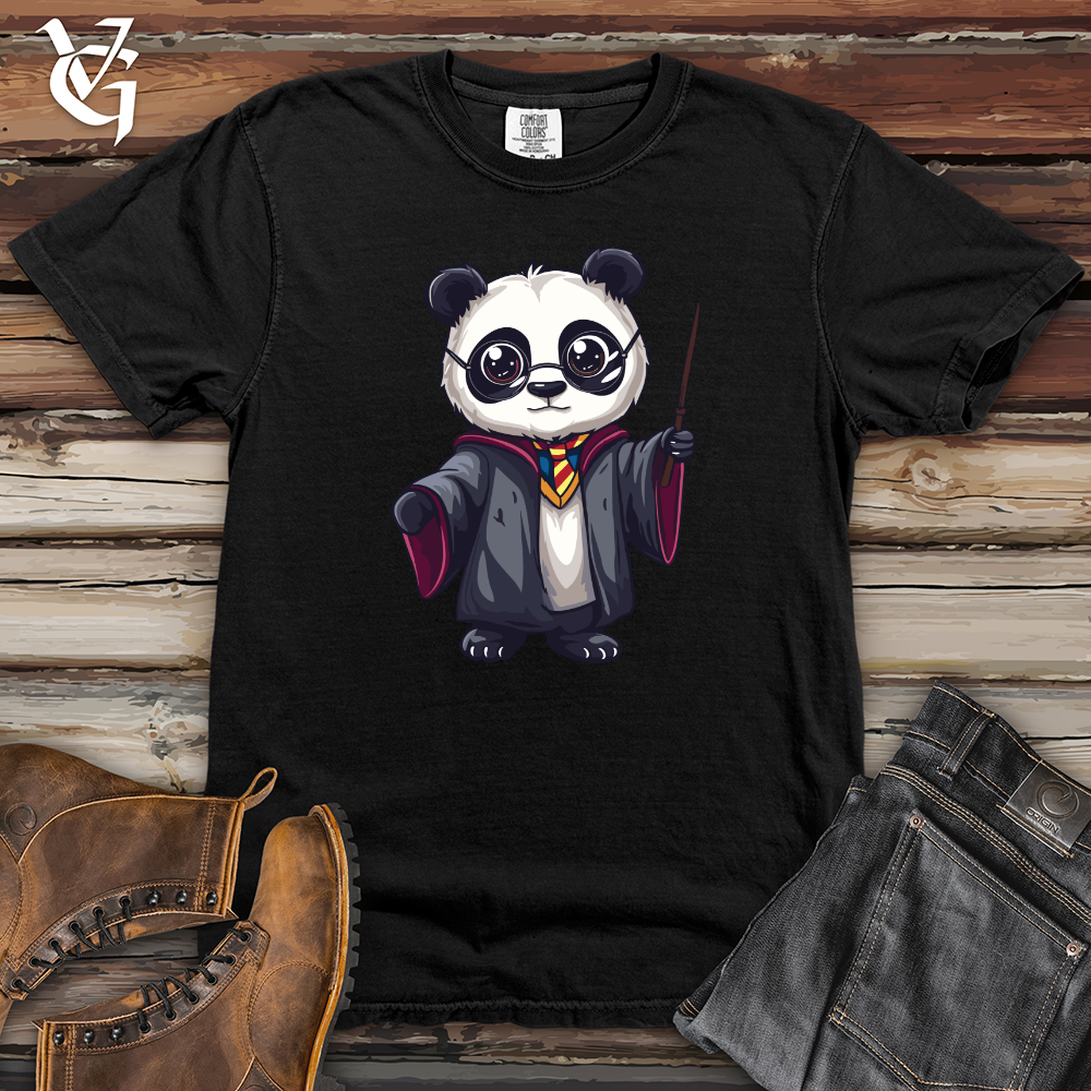Viking Goods Panda Wizard Heavy Cotton Comfort Colors Tee Black / L