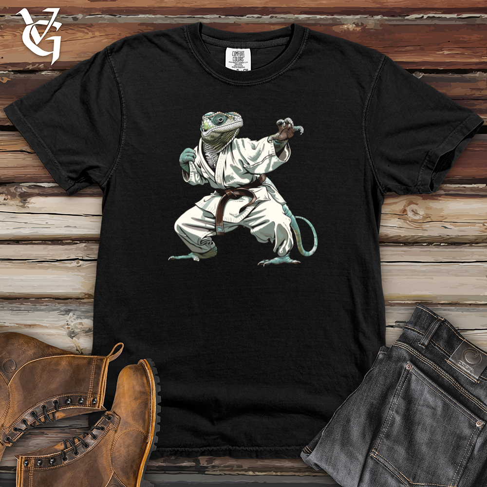 Viking Goods Panther Chameleon Grappler Strike Heavy Cotton Comfort Colors Tee Black / L