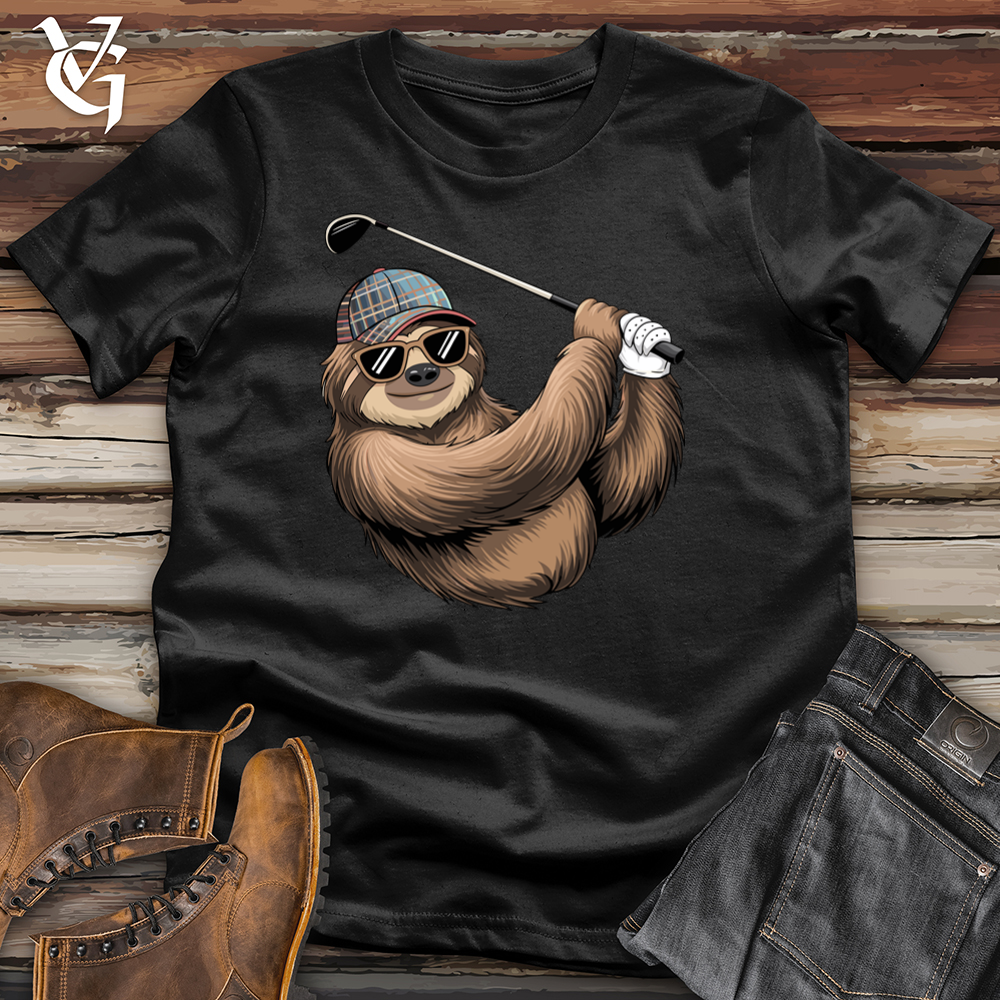 Viking Goods Par Sloth Softstyle Tee Black / L
