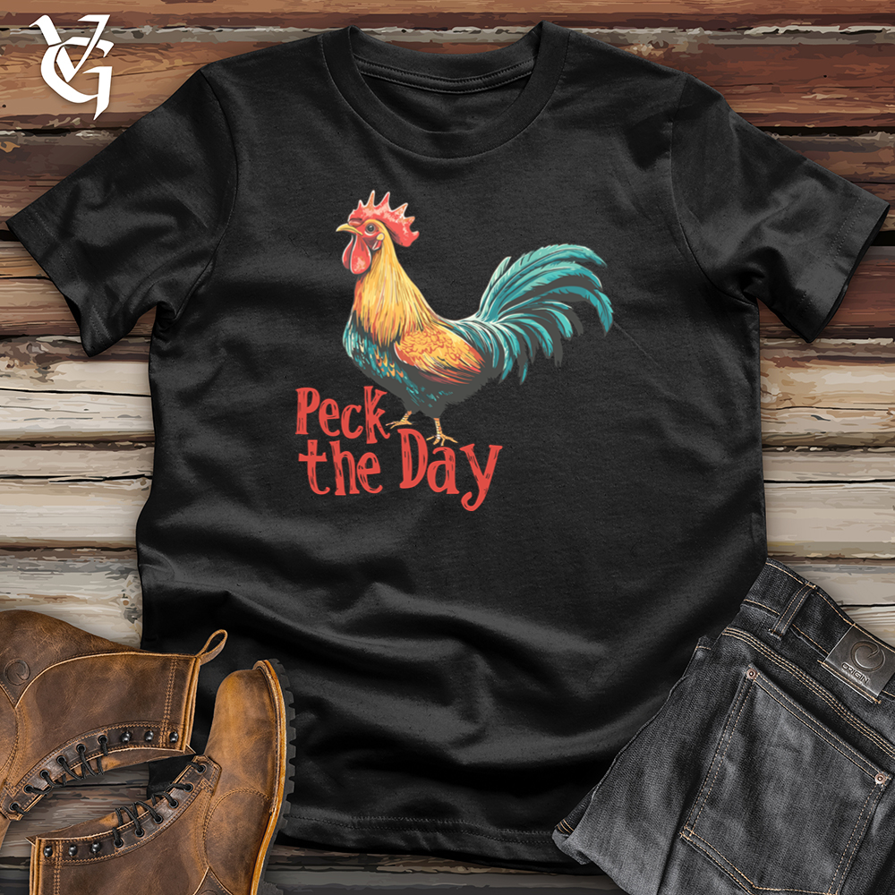 Viking Goods Peck the Day Softstyle Tee Black / L