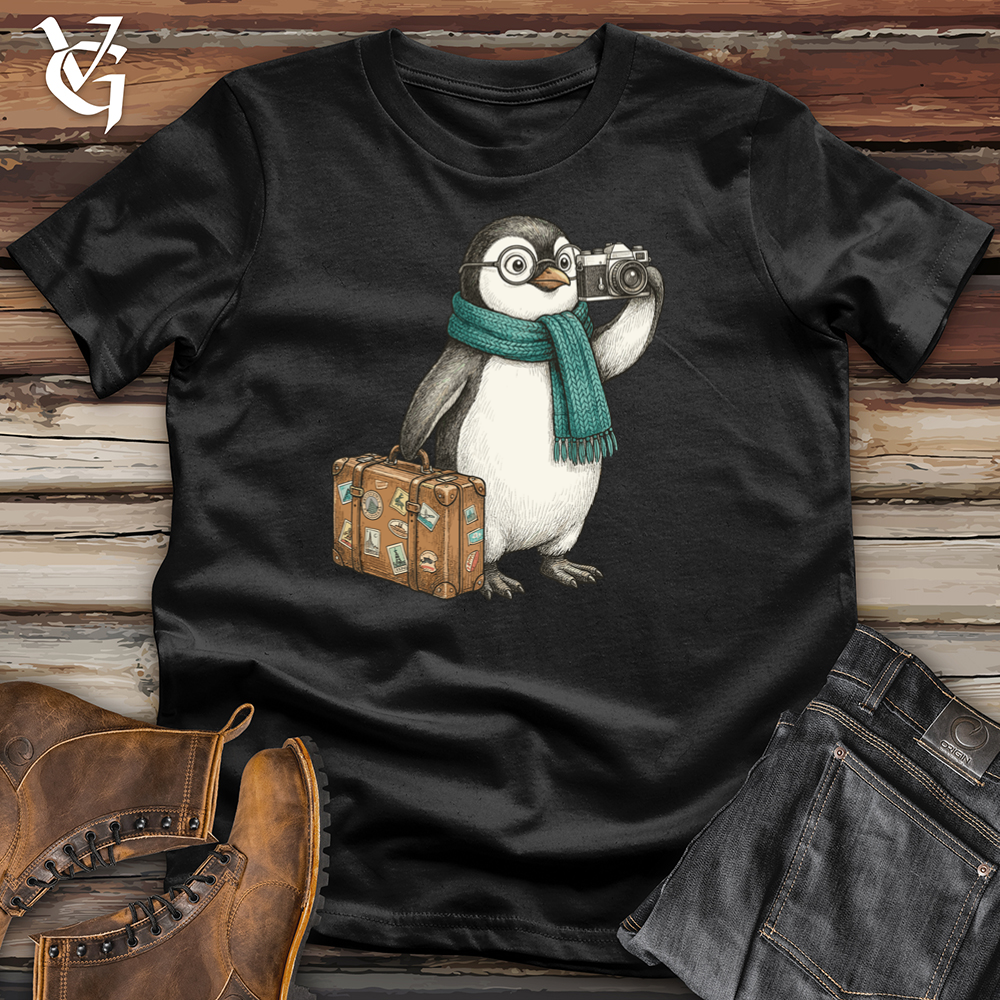 Viking Goods Penguin Traveler Tee Black / L