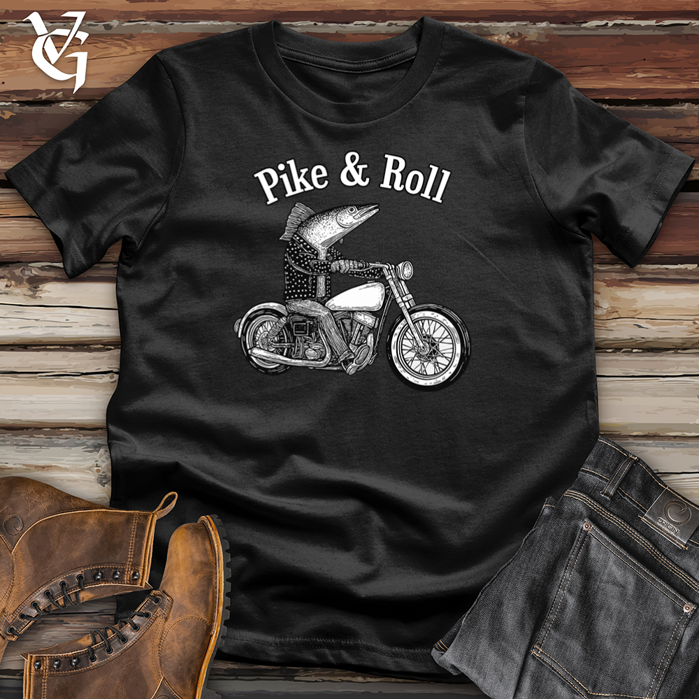 Viking Goods Pike &amp; Roll Softstyle Tee Black / L