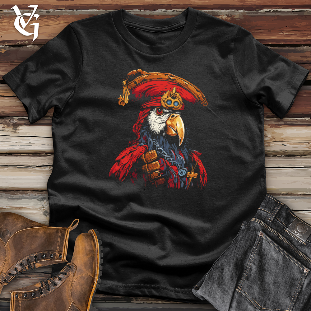 Viking Goods Pirate Eagle Outlaw Softstyle Tee Black / L