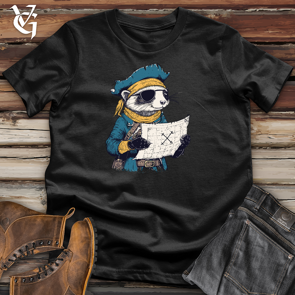 Viking Goods Pirate Otter Softstyle Tee Black / L