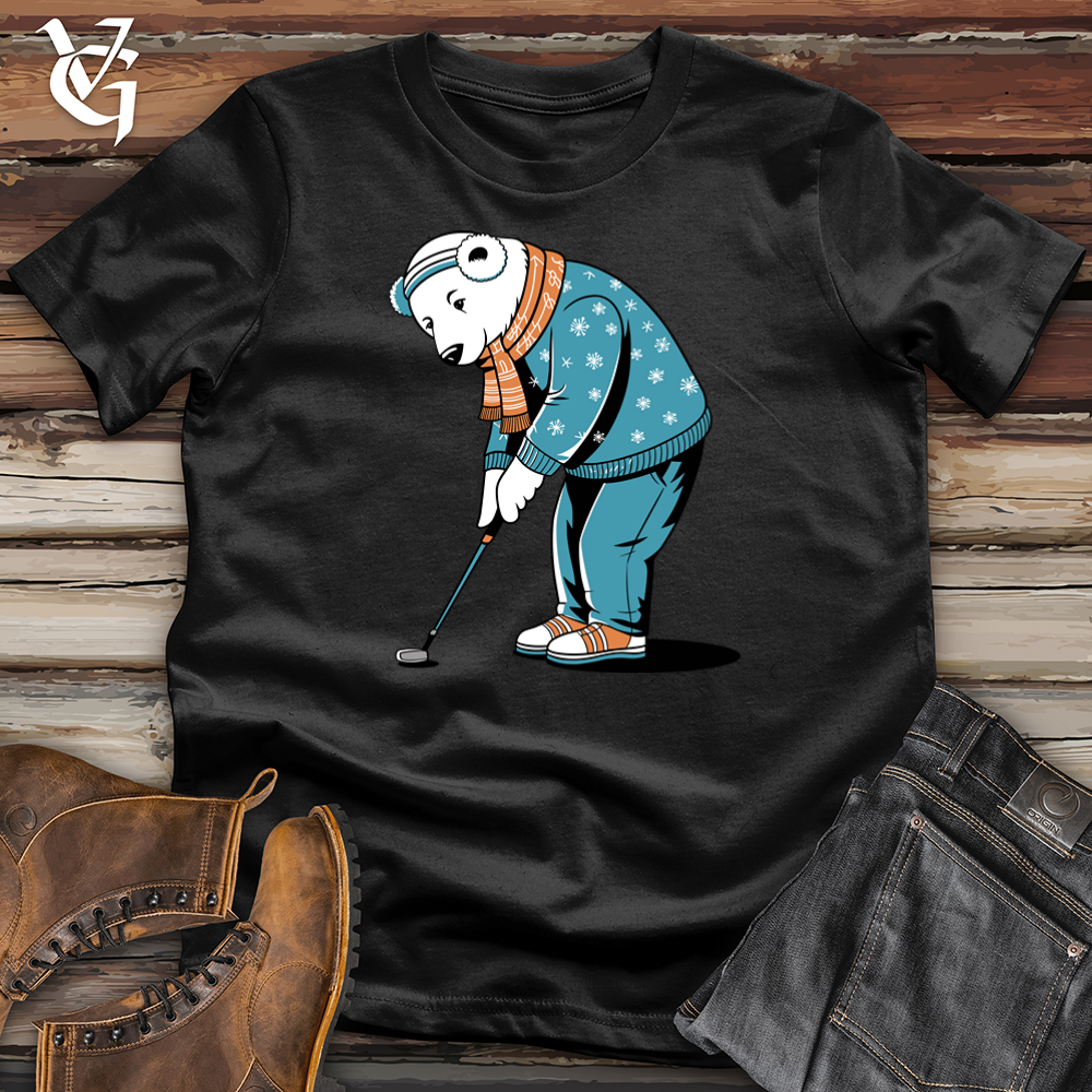 Viking Goods Polar Putt Softstyle Tee Black / L