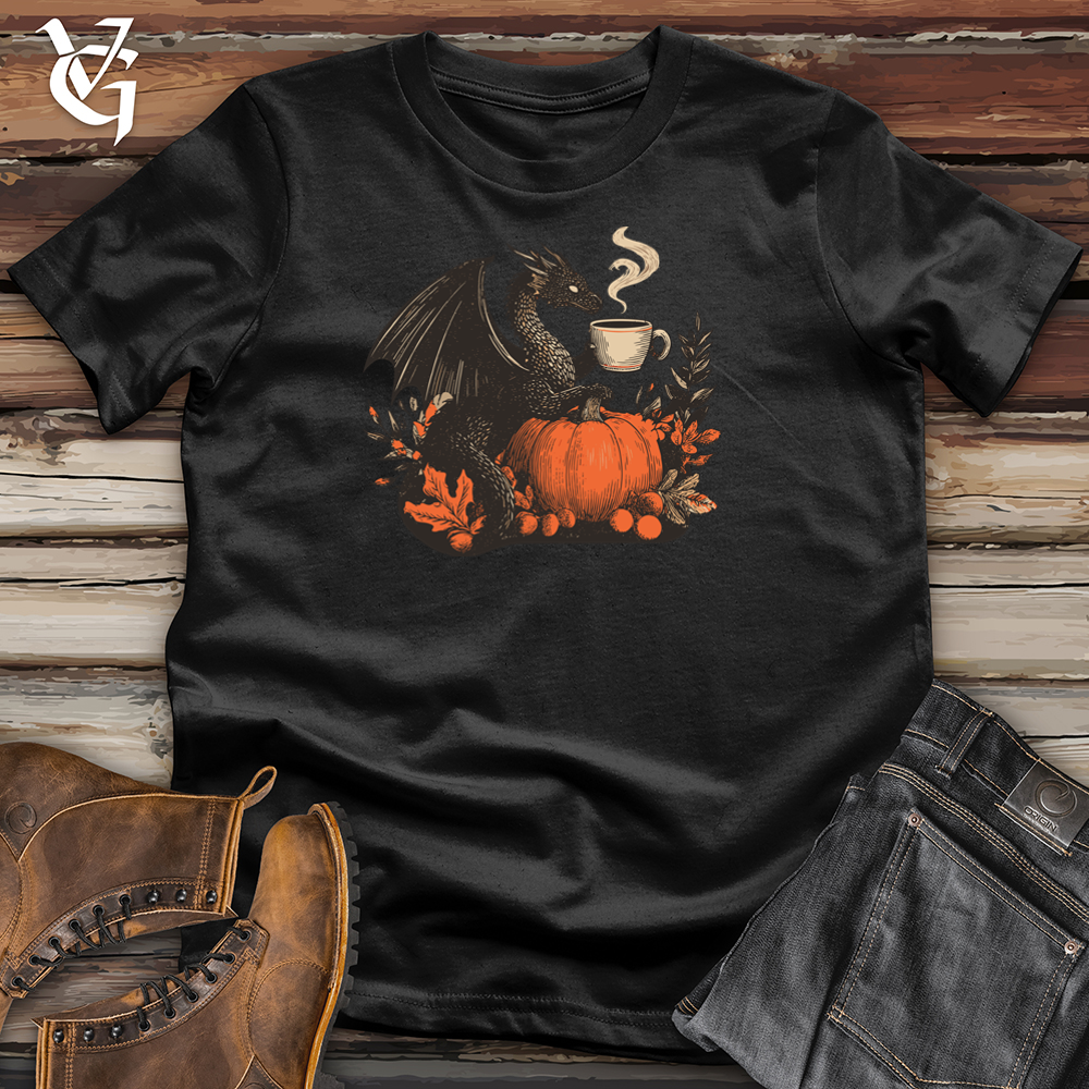 Viking Goods Pumpkin Spice Dragon Tee Black / L