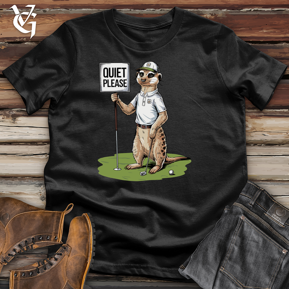 Viking Goods Quiet Please Ferret Softstyle Tee Black / L