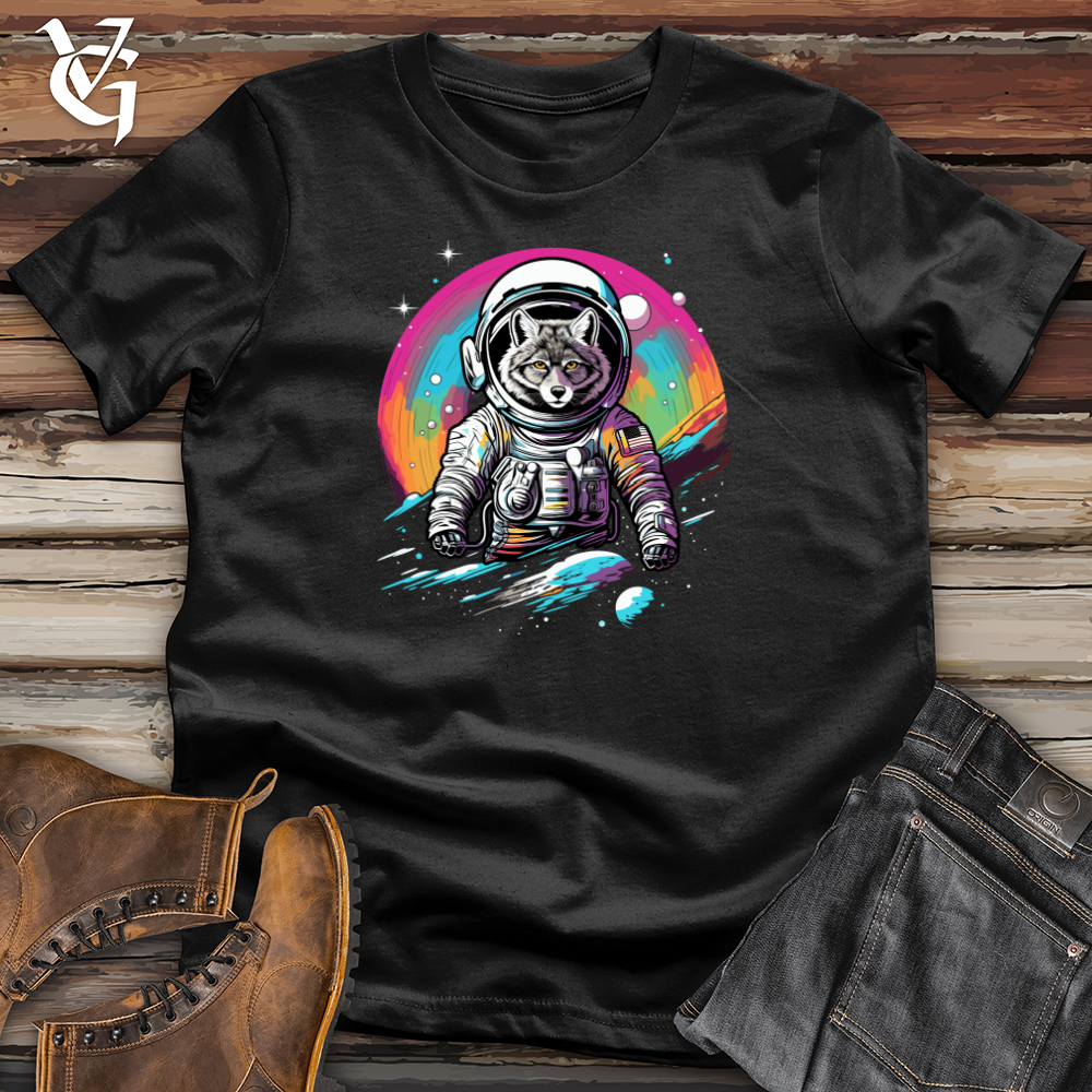 Viking Goods Raccoon Astronaut Adventure Softstyle Tee Charcoal / L