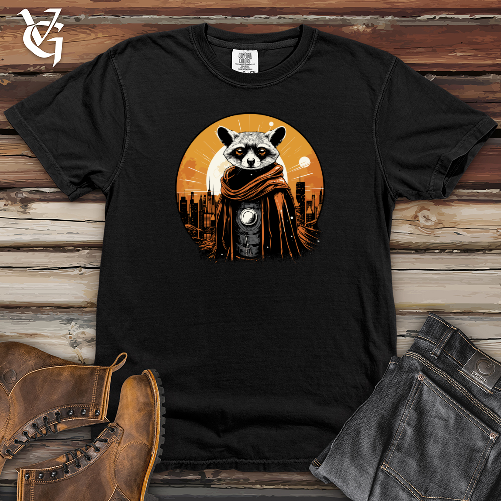 Viking Goods Raccoon Vigilante Heavy Cotton Comfort Colors Tee Black / L