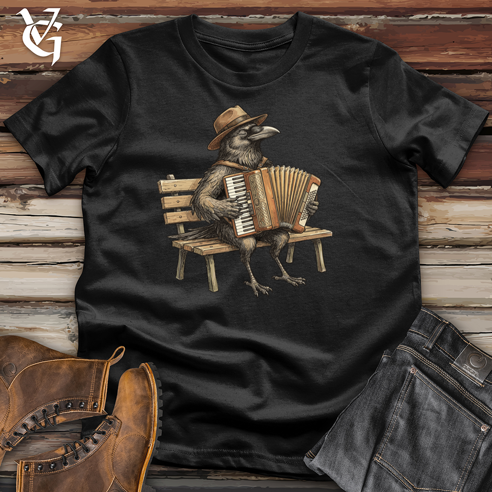 Viking Goods Raven Accordion Park Tee Black / L