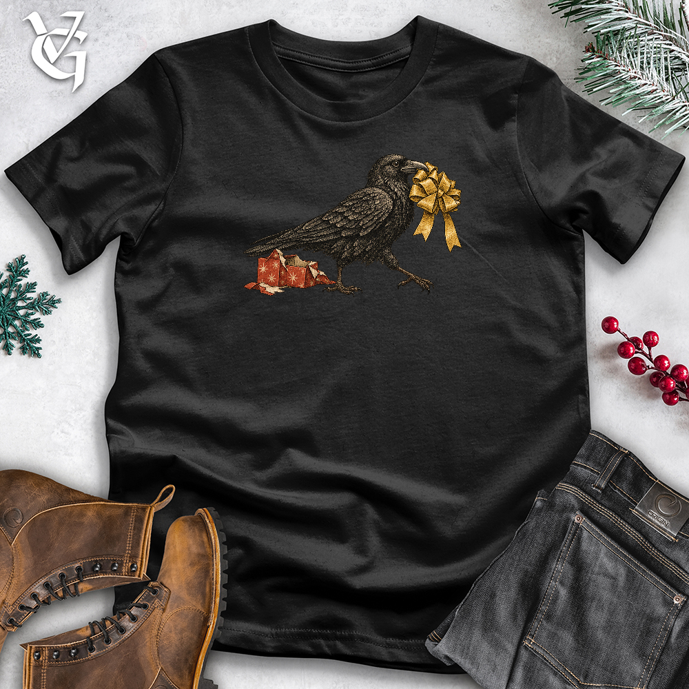 Viking Goods Raven Gift Thief Softstyle Tee Black / L