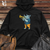 Viking Goods Rhino Playing Trumpet Midweight Hooded Sweatshirt Black / L