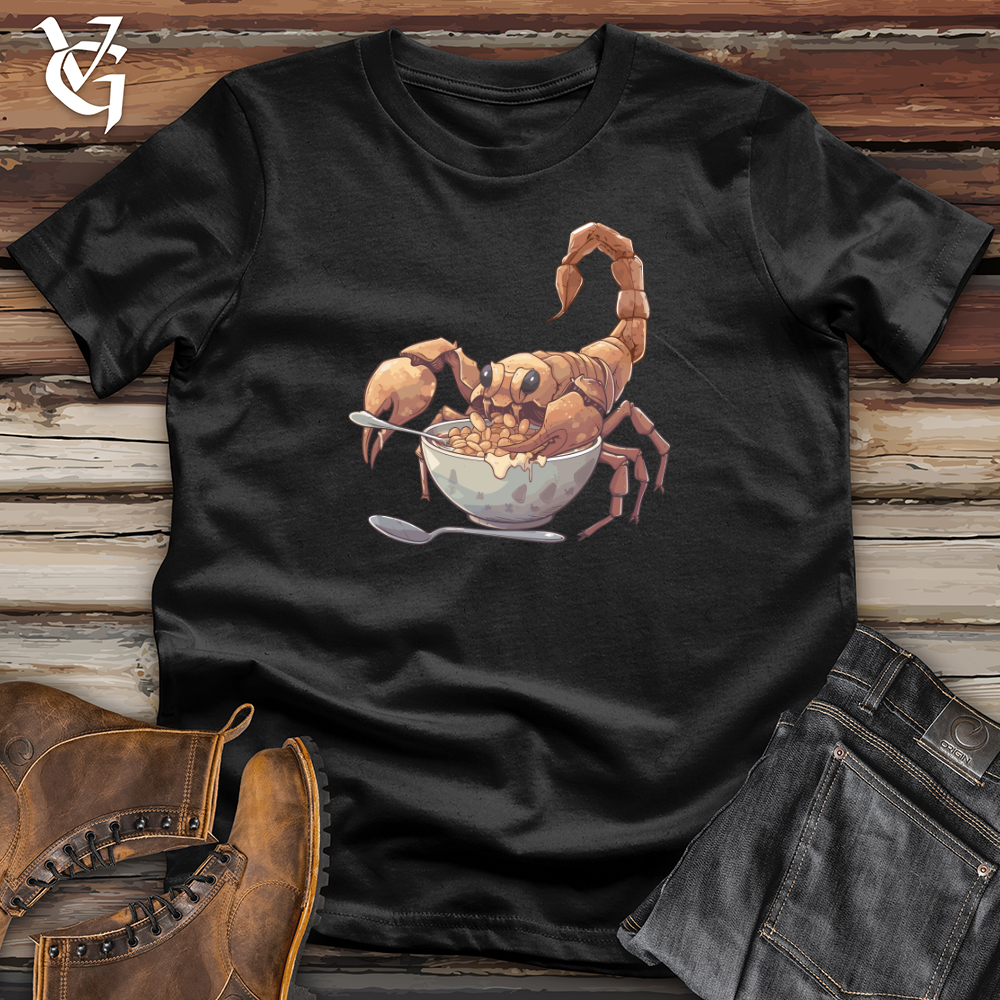 Viking Goods Scorpion Cereal Feast Softstyle Tee Navy / L