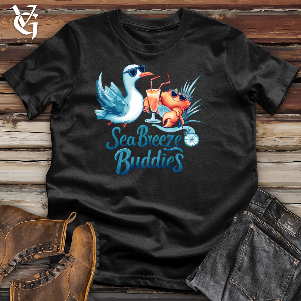 Viking Goods Sea Breeze Buddies Softstyle Tee Black / L
