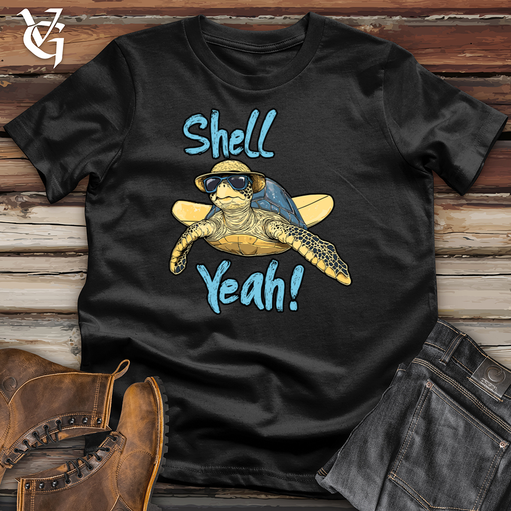 Viking Goods Shell Yeah Turtle Softstyle Tee Black / L