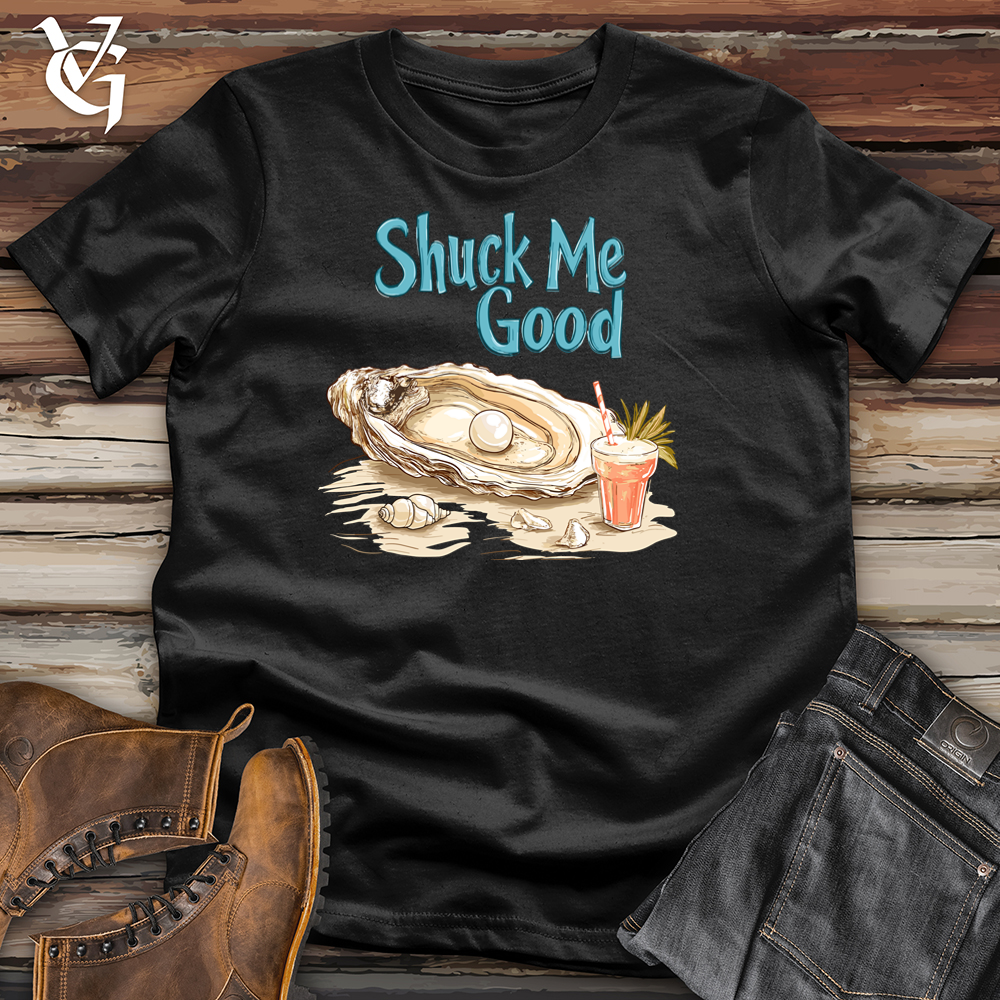 Viking Goods Shuck Me Good Softstyle Tee Black / L