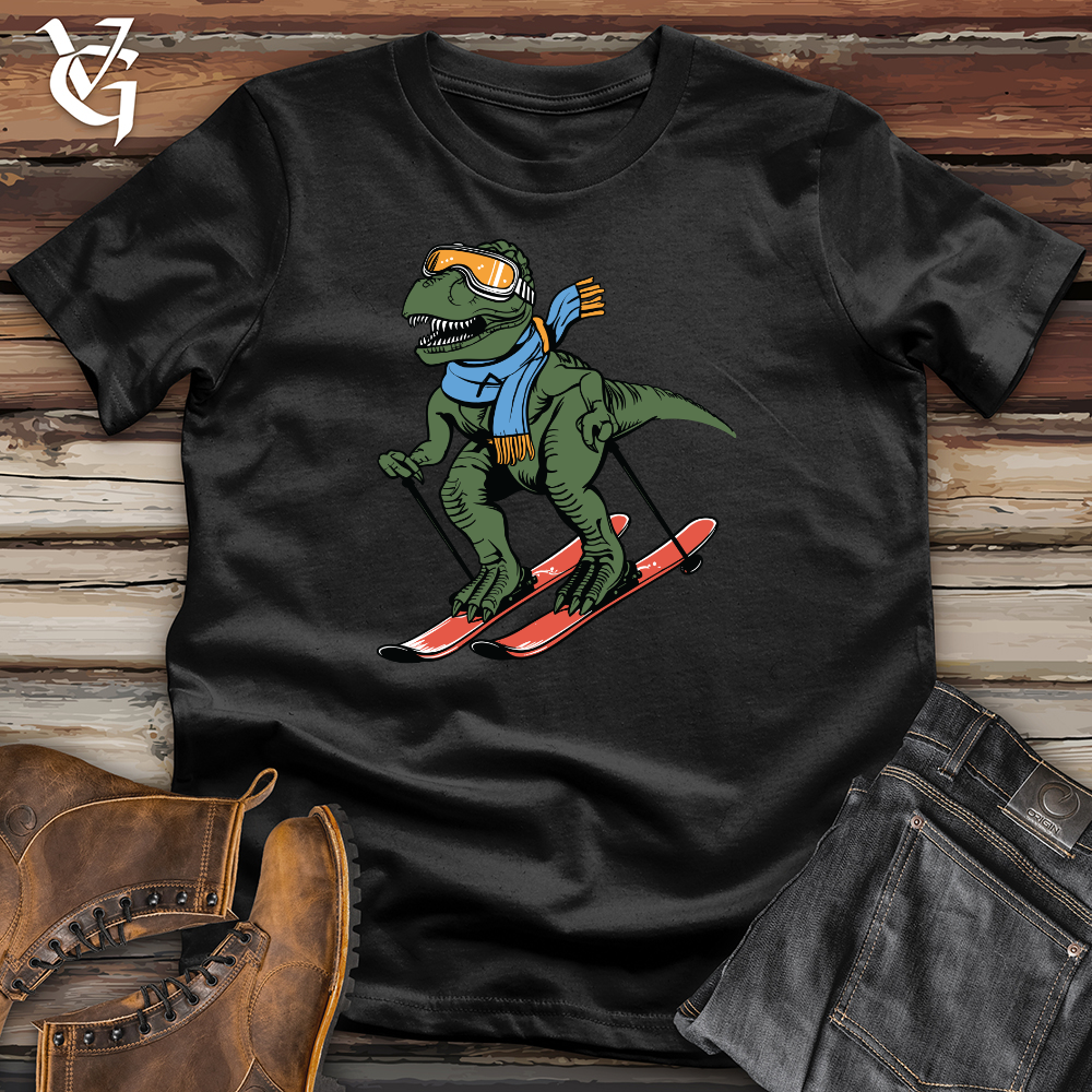 Viking Goods Ski Rex 02 Softstyle Tee Black / L