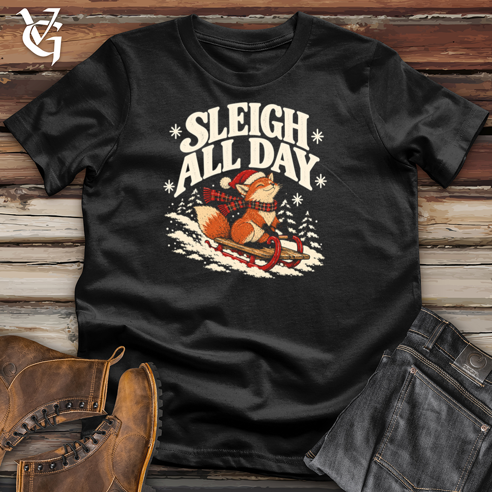 Viking Goods Sleigh All Day Tee Black / L