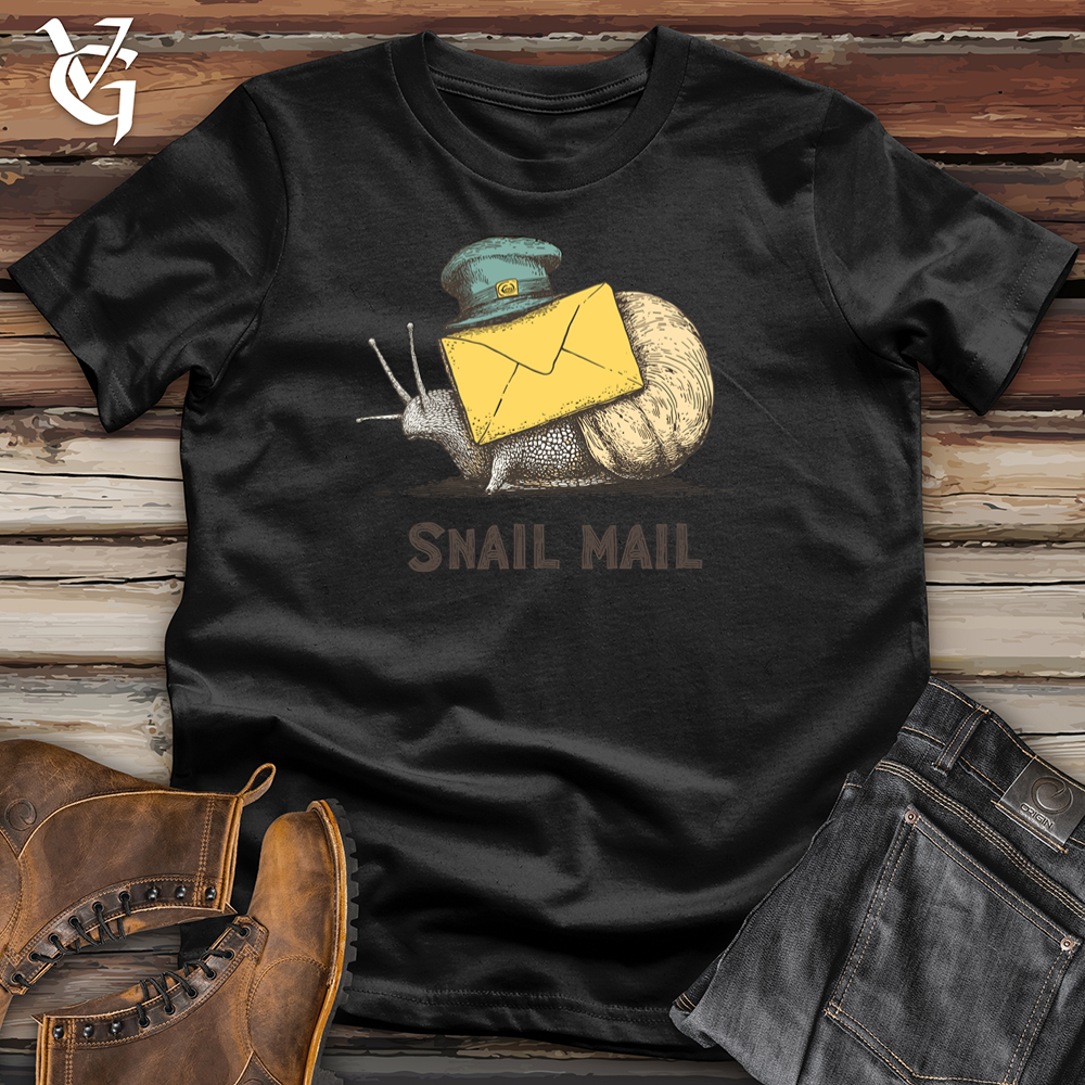 Viking Goods Snail Mail Softstyle Tee Black / L