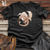 Viking Goods Steampunk Dragon Timepiece Cotton Tee Black / L