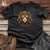 Viking Goods Tribal Lion Majesty Cotton Tee Black / L