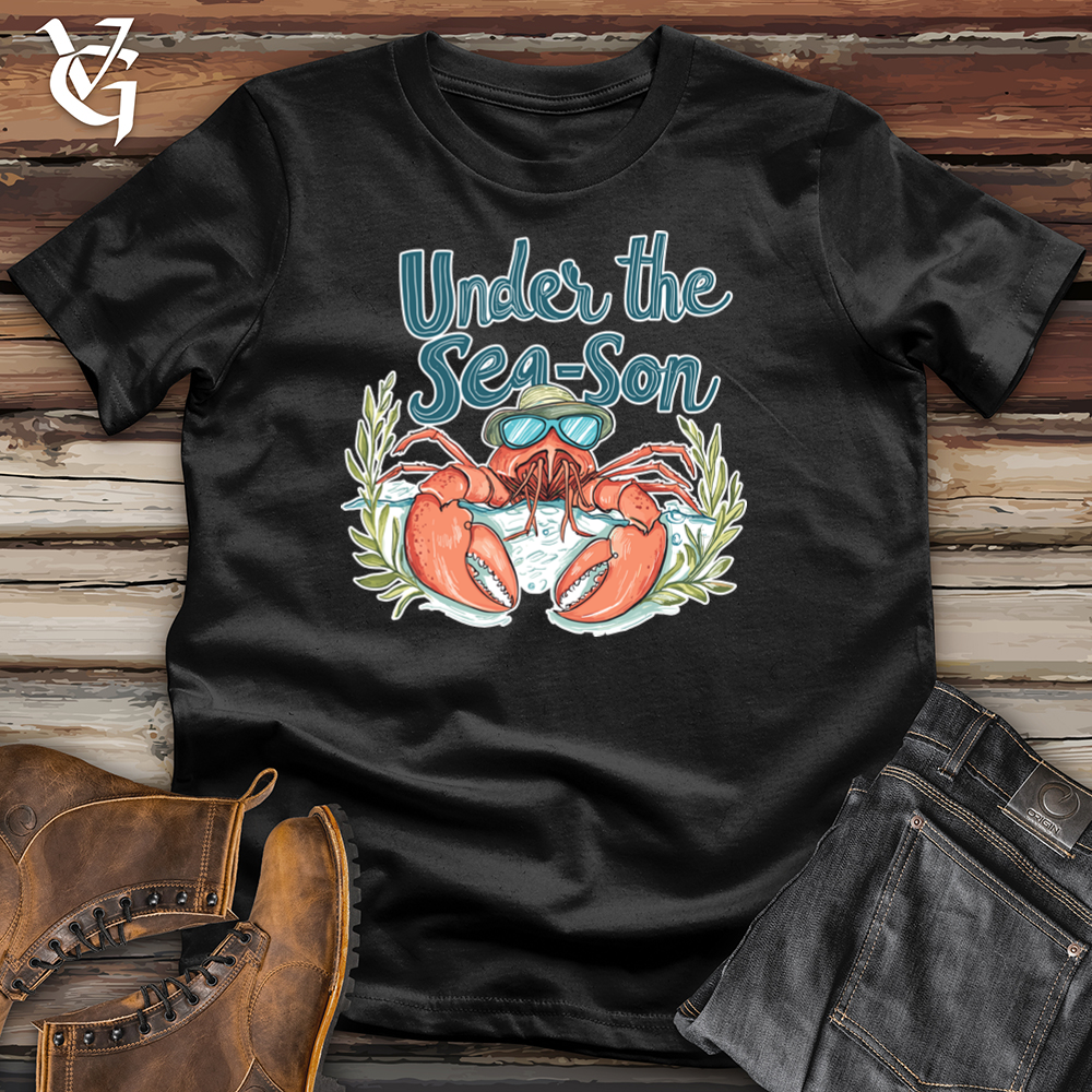 Viking Goods Under the Sea-Son Softstyle Tee Black / L