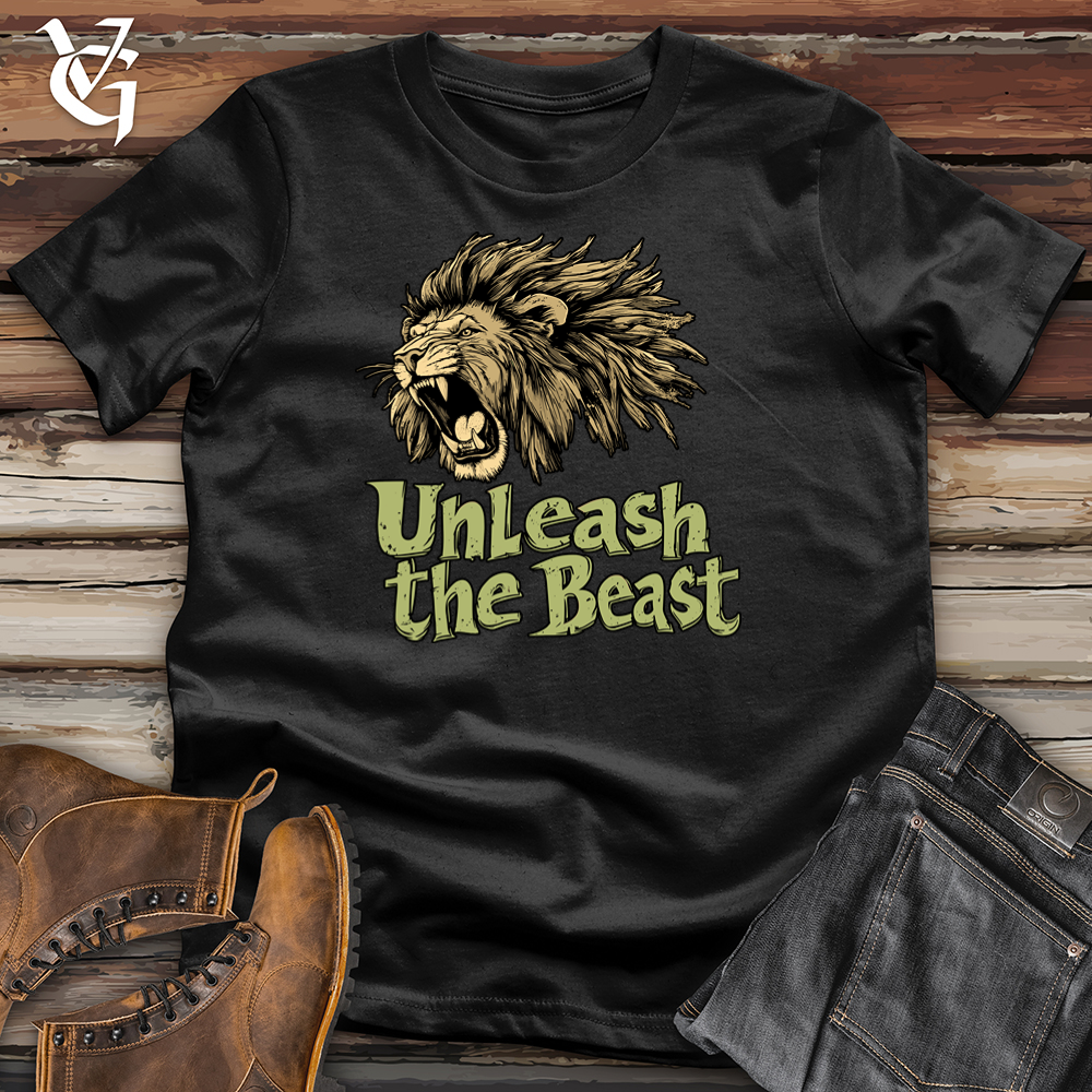 Viking Goods Unleash the Beast Softstyle Tee Black / L