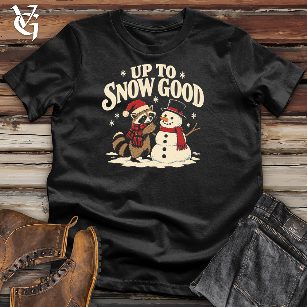 Viking Goods Up To Snow Good Tee Black / L