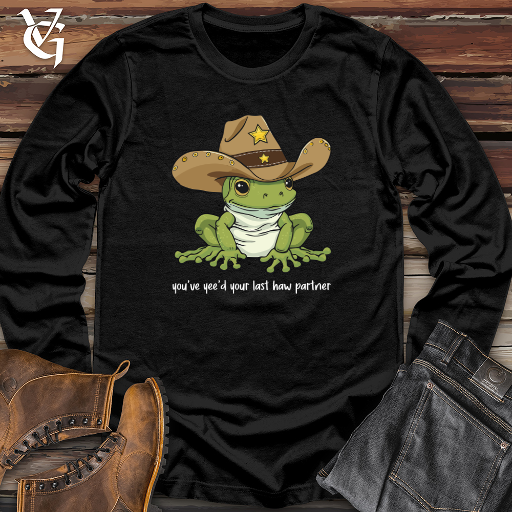 Viking Goods You Just Yee'd Your Last Haw Long Sleeve Black / L