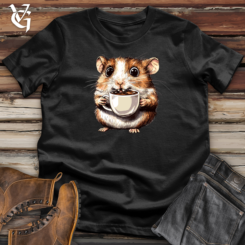 Viking Goods Caffeinated Chipmunk Softstyle Tee Black / S