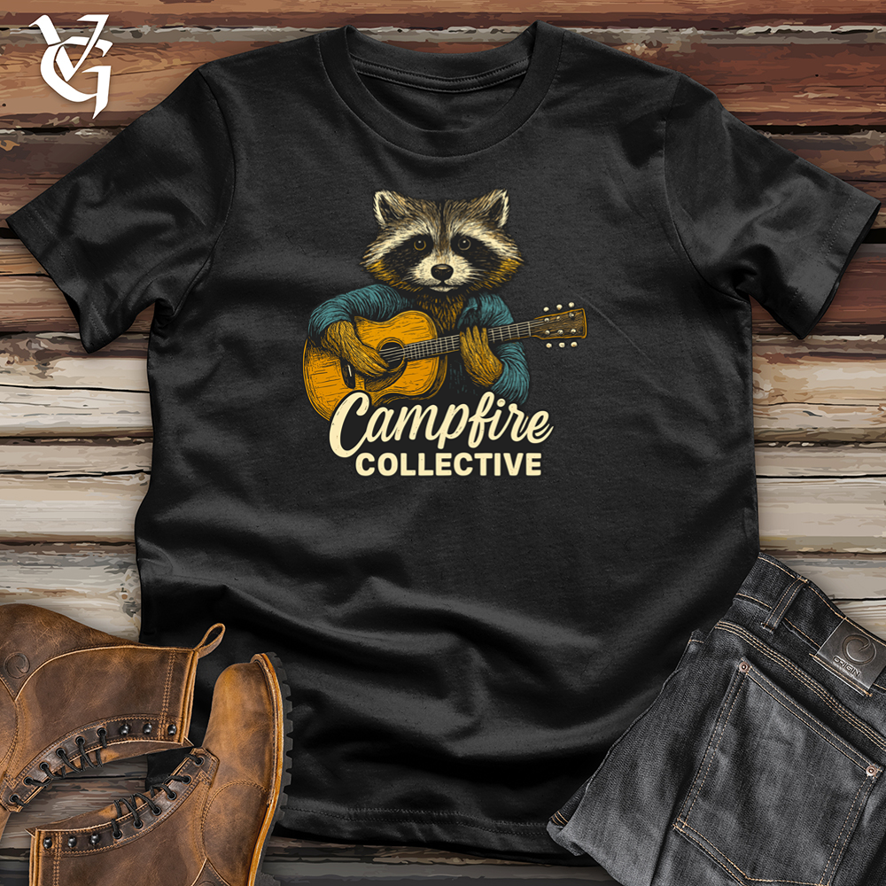 Viking Goods Campfire Collective Softstyle Tee Black / S