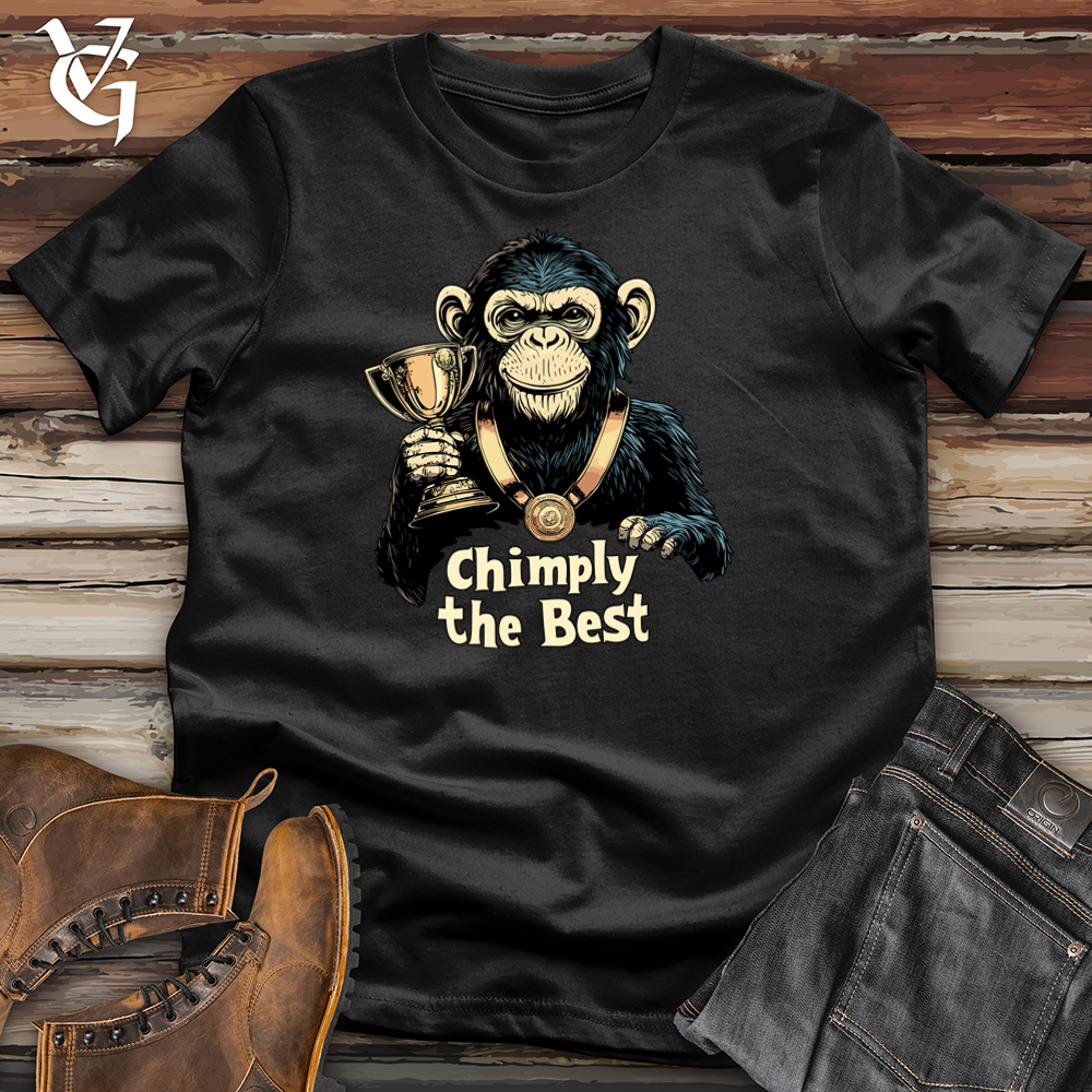 Viking Goods Chimply The Best Softstyle Tee Black / S