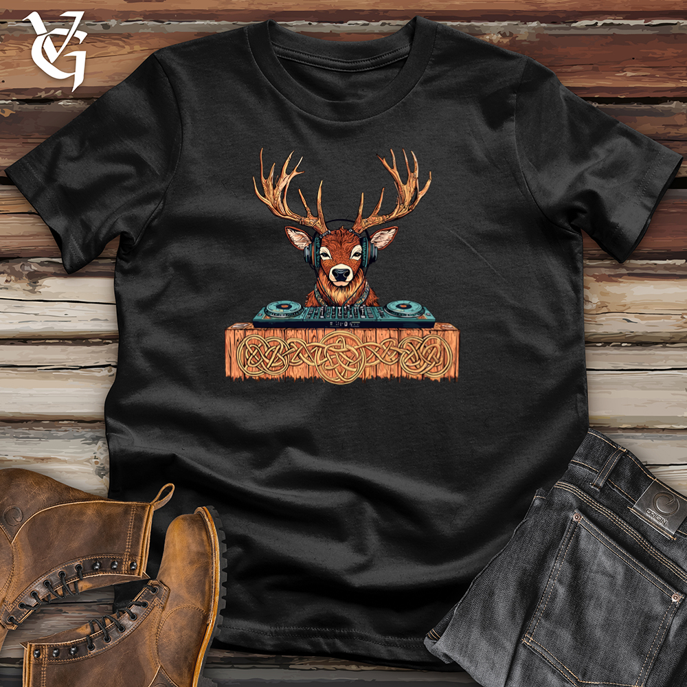 Viking Goods Deer Music Softstyle Tee Black / S
