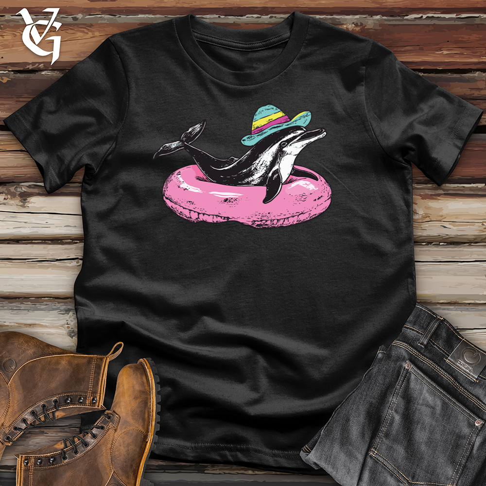 Viking Goods Dolphin Tube Softstyle Tee Black / S