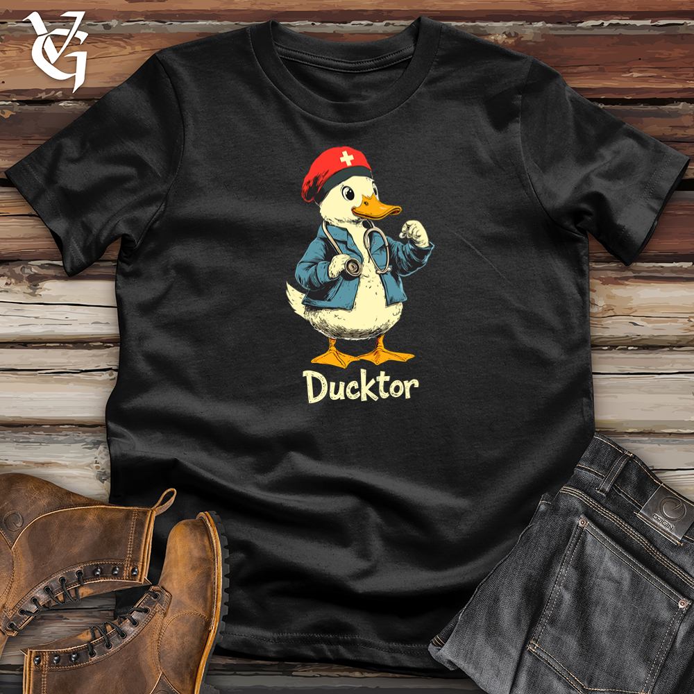 Viking Goods Ducktor Softstyle Tee Black / S