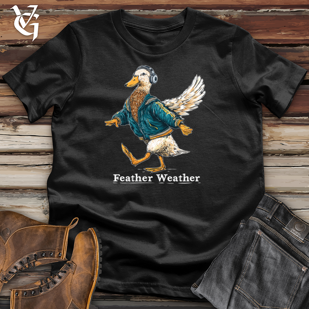 Viking Goods Feather Weather Duck Softstyle Tee Black / S